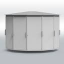 KARUSO Bike-Box "Standard" (12-Eck) für 12 Räder